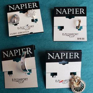 3/10$ NWT Lot of 5 mismatch single clip earrings